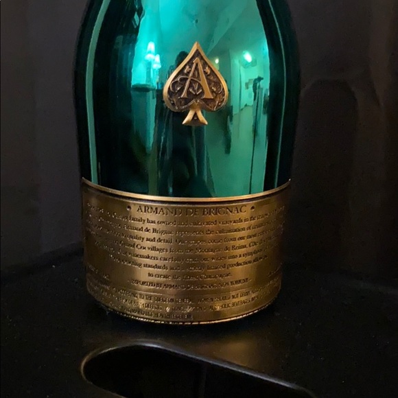 Ace of spades RARE green bottle - Picture 3 of 6